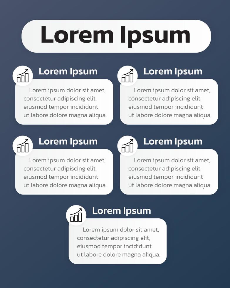 Vector infographic design template. Business flow chart. the sequence of steps arranged horizontally. vector illustration.