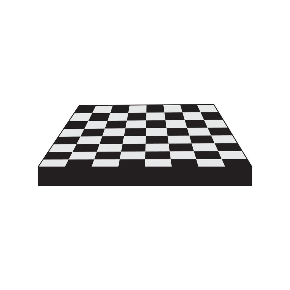 vector de icono de tablero de ajedrez