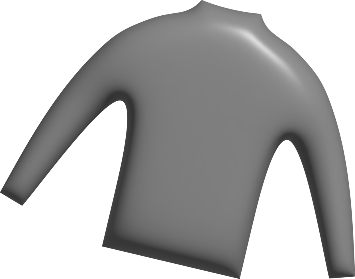 3d illustration of dress png