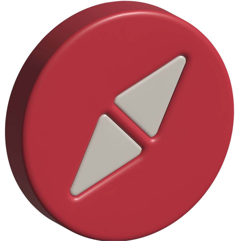 3d illustration of navigation png