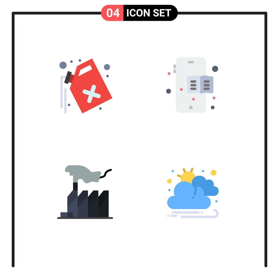 4 Creative Icons Modern Signs and Symbols of can interest waste autocracy autumn Editable Vector Design Elements