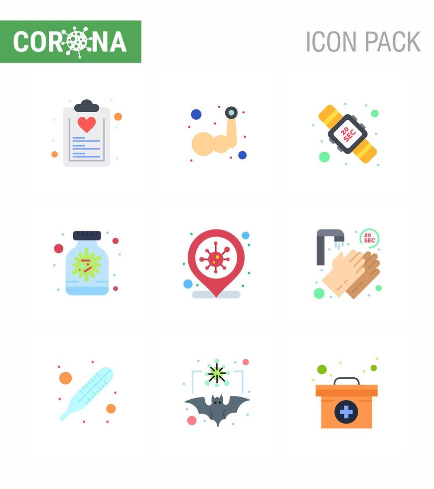 Simple Set of Covid19 Protection Blue 25 icon pack icon included  bottle capsule muscle antivirus twenty viral coronavirus 2019nov disease Vector Design Elements