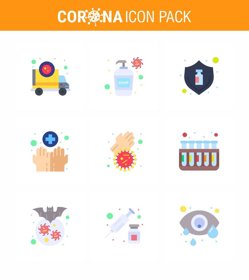 COVID19 corona virus contamination prevention Blue icon 25 pack such as  washing hygiene hand wash hands virus viral coronavirus 2019nov disease Vector Design Elements