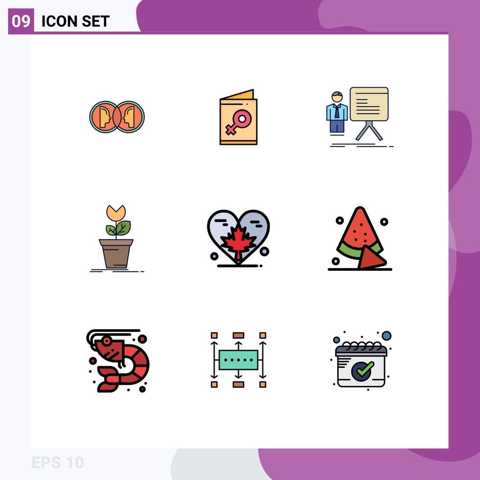 Set of 9 Modern UI Icons Symbols Signs for obstacle game invite adventure graph Editable Vector Design Elements