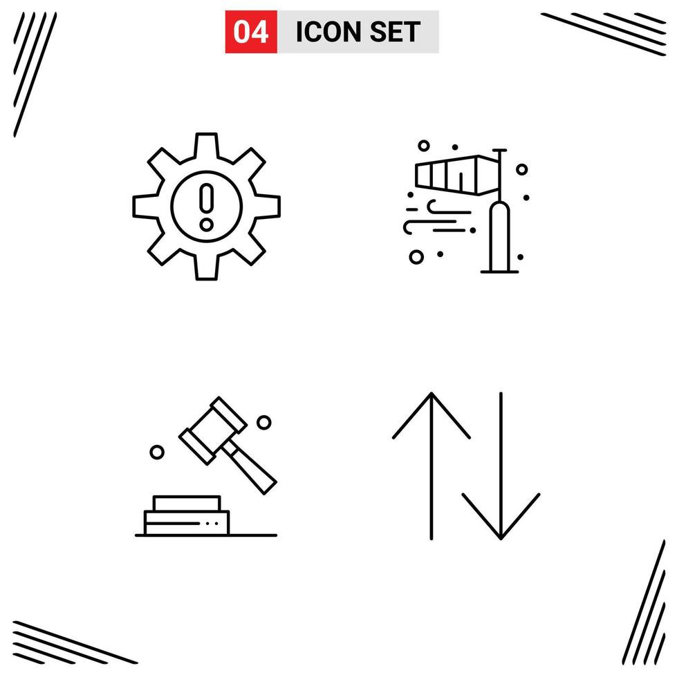 4 Universal Filledline Flat Colors Set for Web and Mobile Applications hr storm resources direction copyright Editable Vector Design Elements