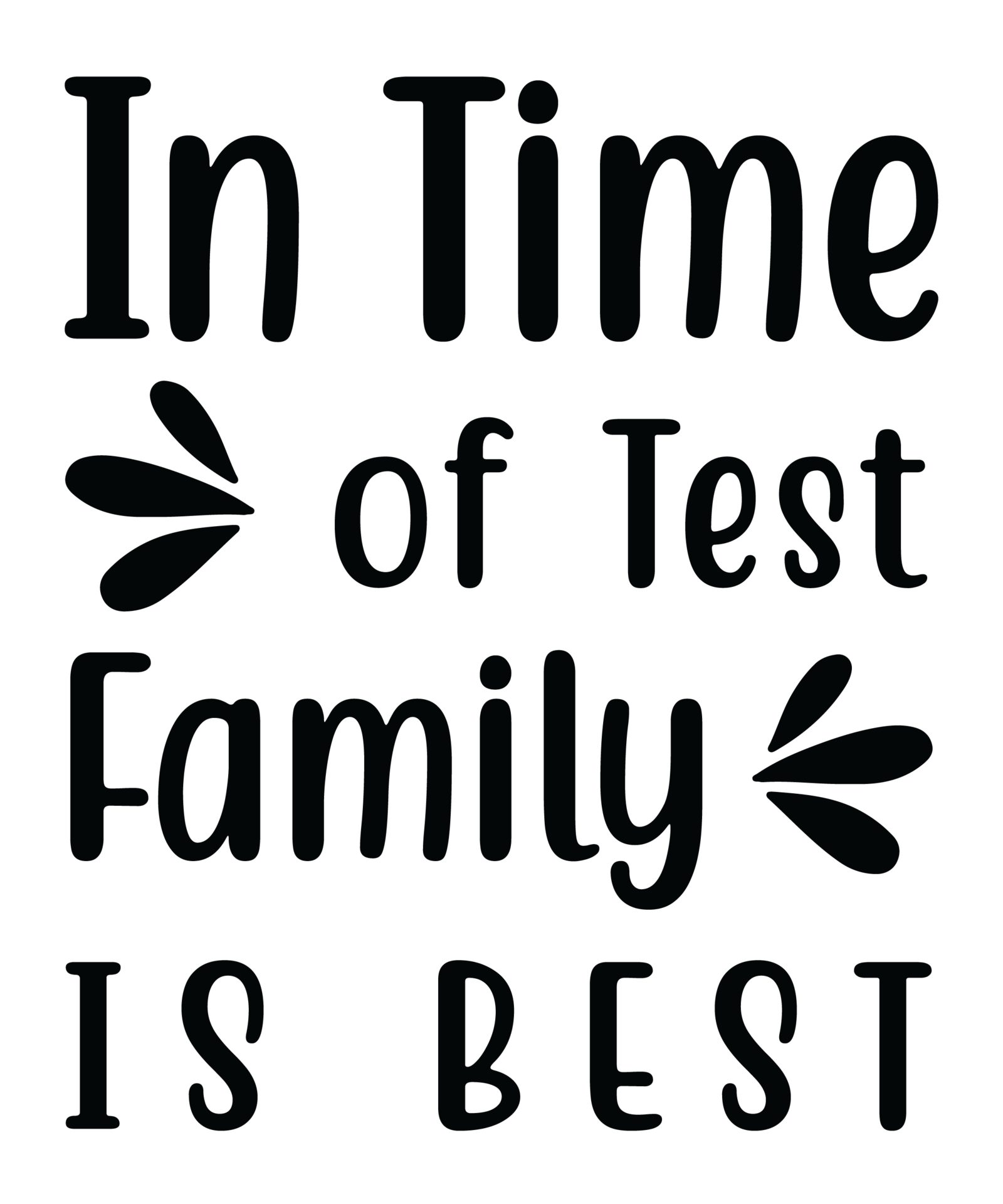 Free Romantic family quote Text design t shirt 17865187 PNG with ...