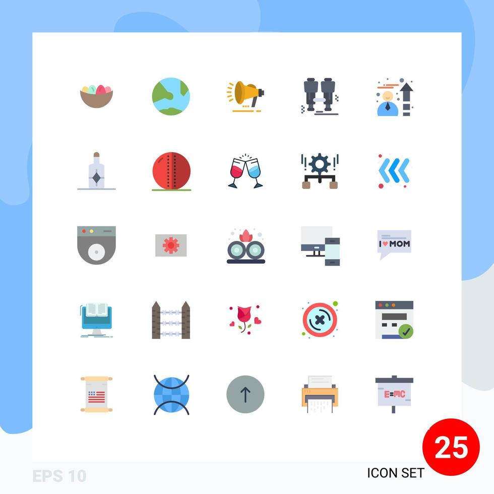 Stock Vector Icon Pack of 25 Line Signs and Symbols for find camping online camp voice Editable Vector Design Elements