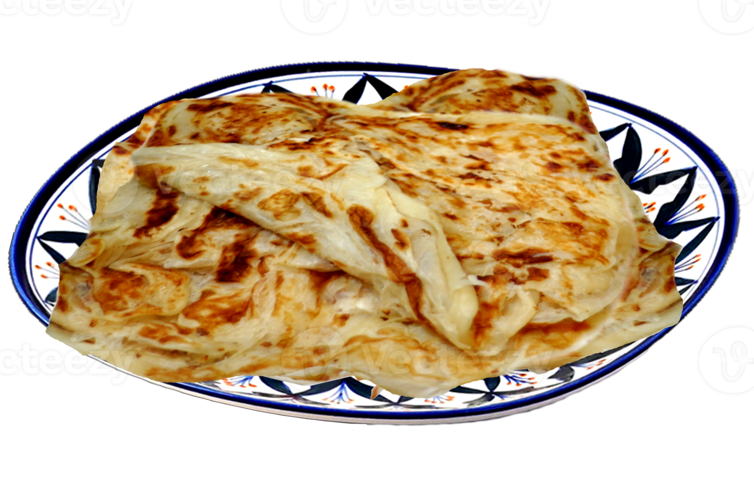 Malaysian food call roti canai or canai bread png