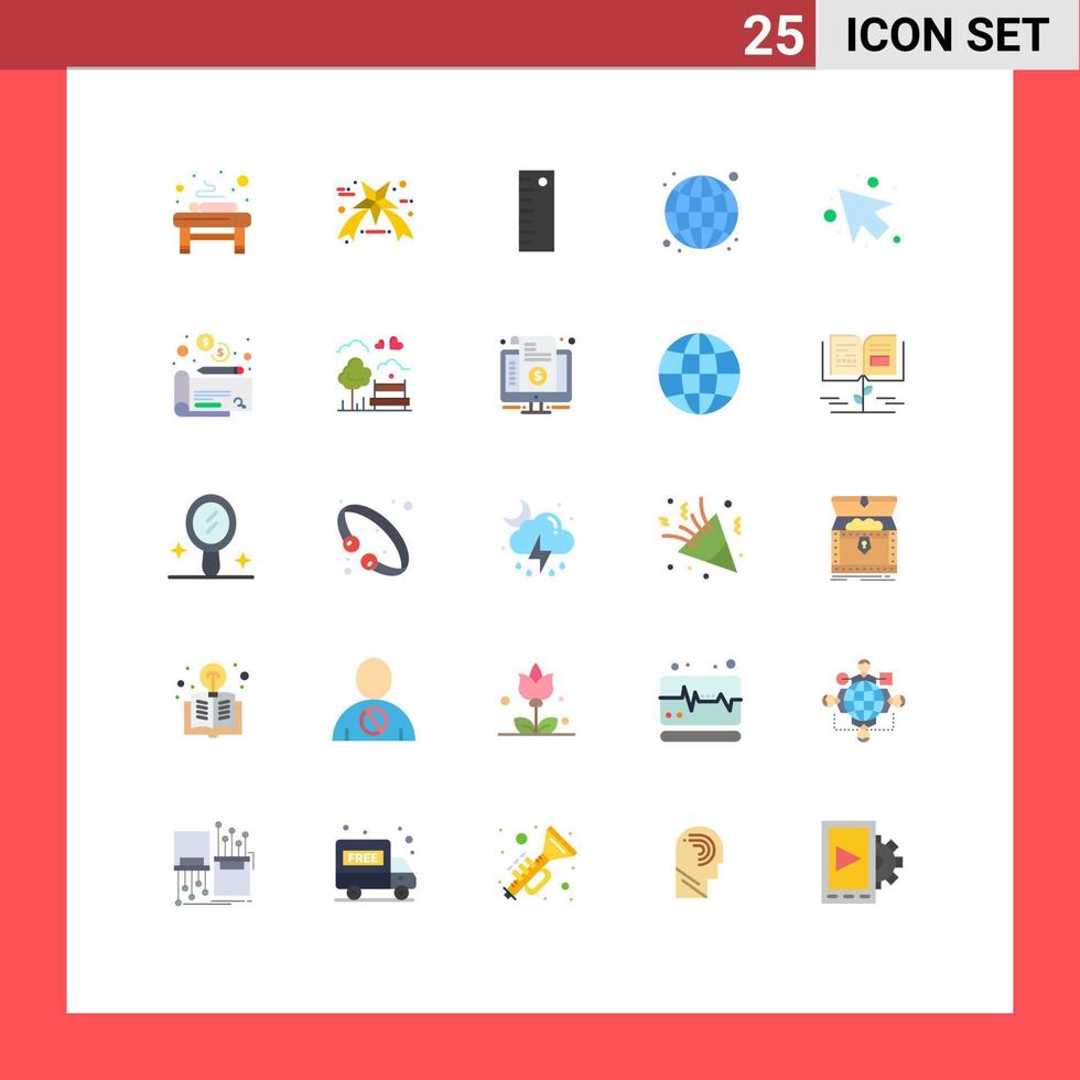 25 Creative Icons Modern Signs and Symbols of cheaque up measure arrow seo Editable Vector Design Elements