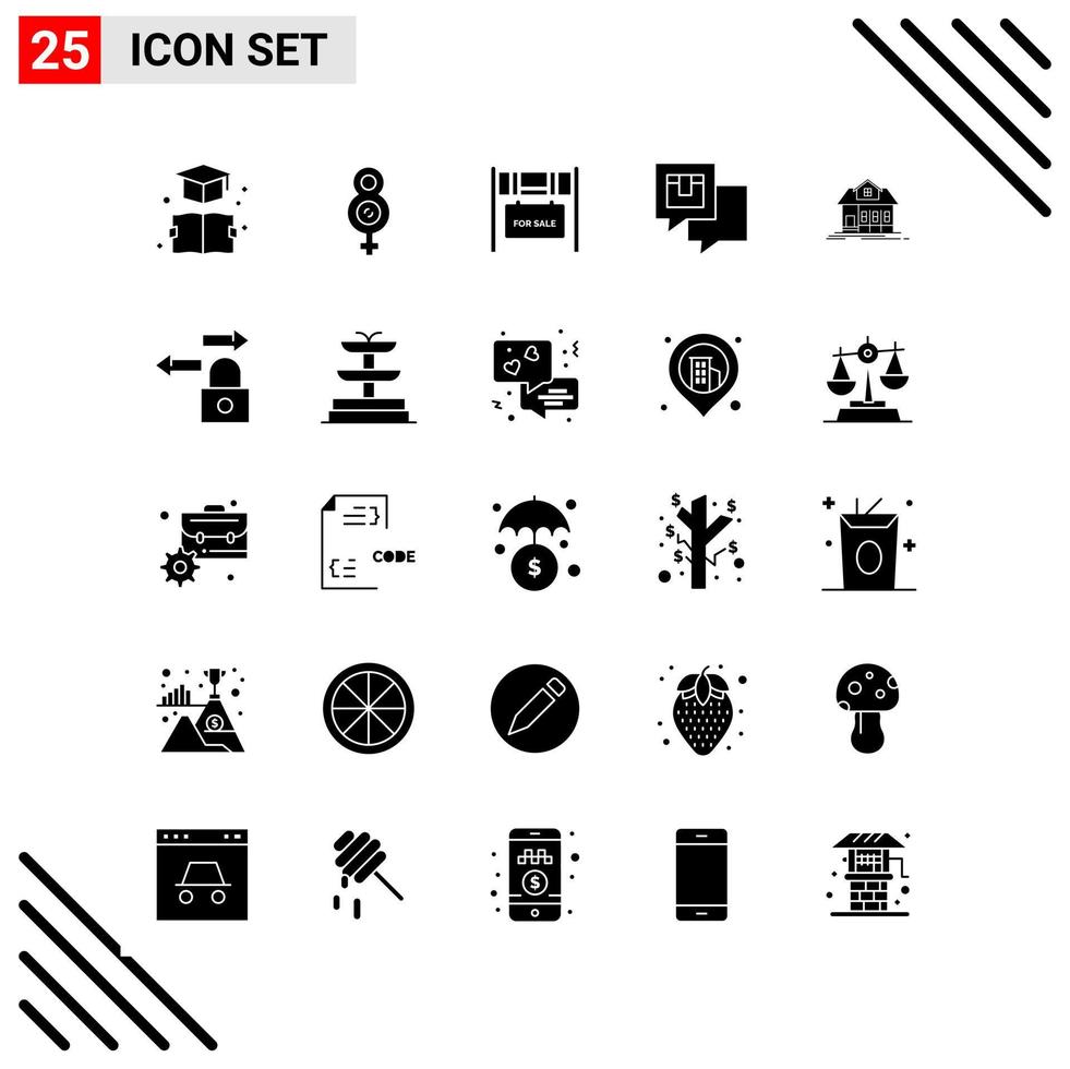 Pixle Perfect Set of 25 Solid Icons Glyph Icon Set for Webite Designing and Mobile Applications Interface vector