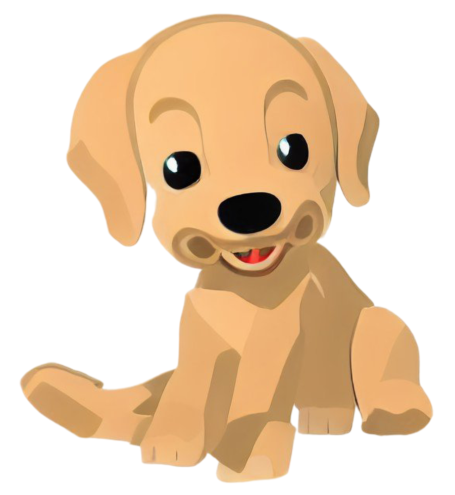 puppy Aan wit, hond png