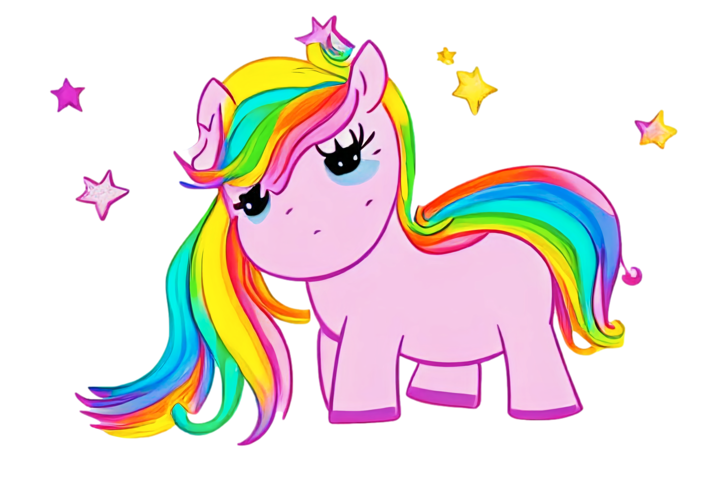 lindo unicornio para niños png