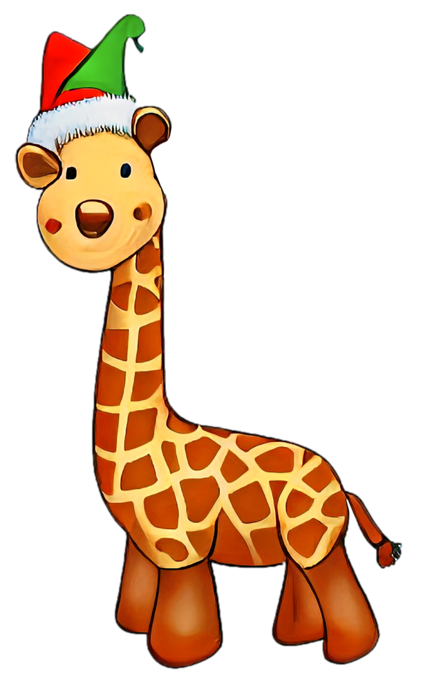 glückliches Giraffentier png