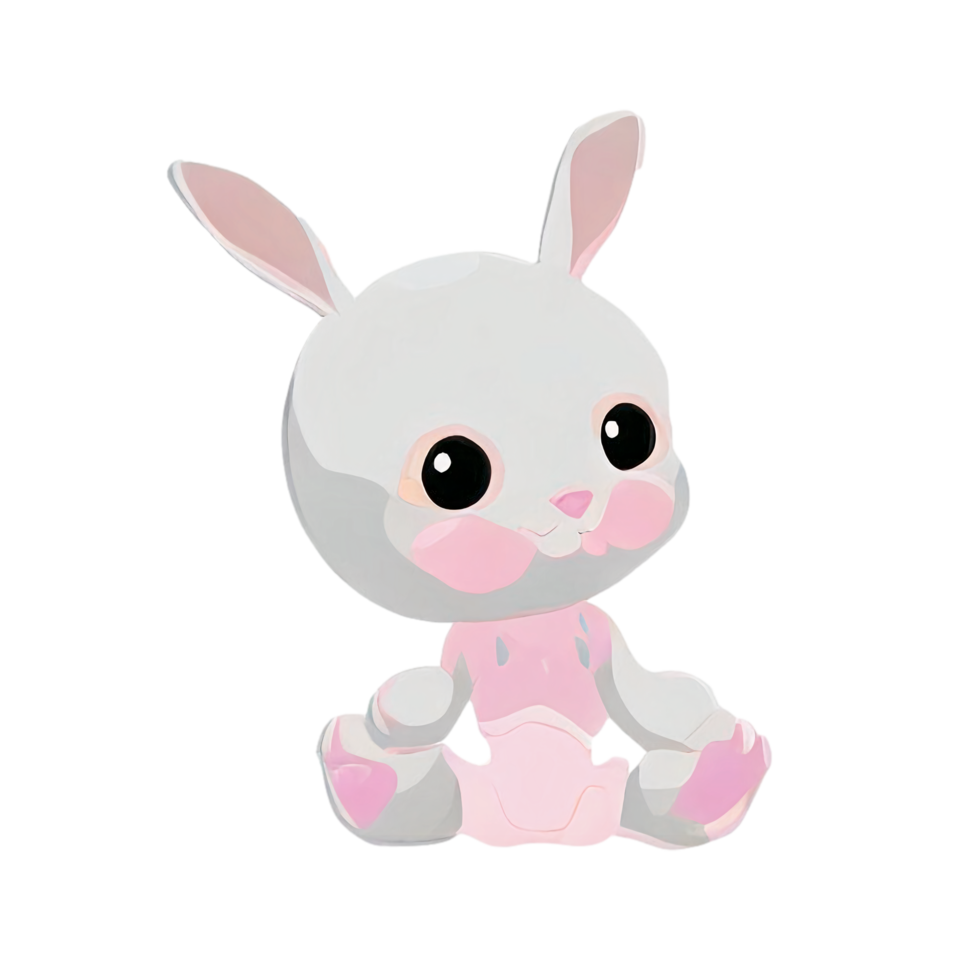 Easter Pink Bunny png