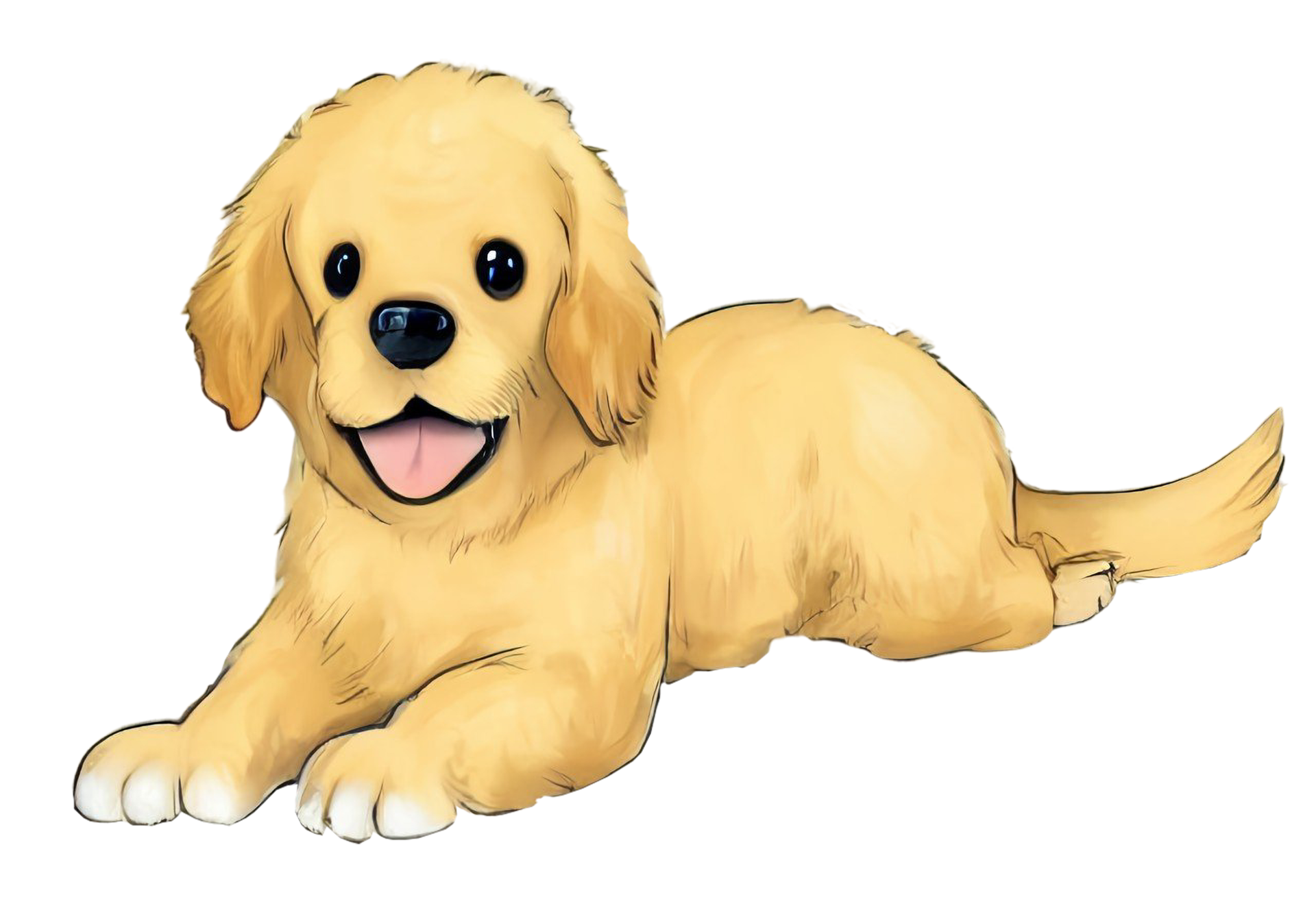 puppy-on-white-dog-17915238-png