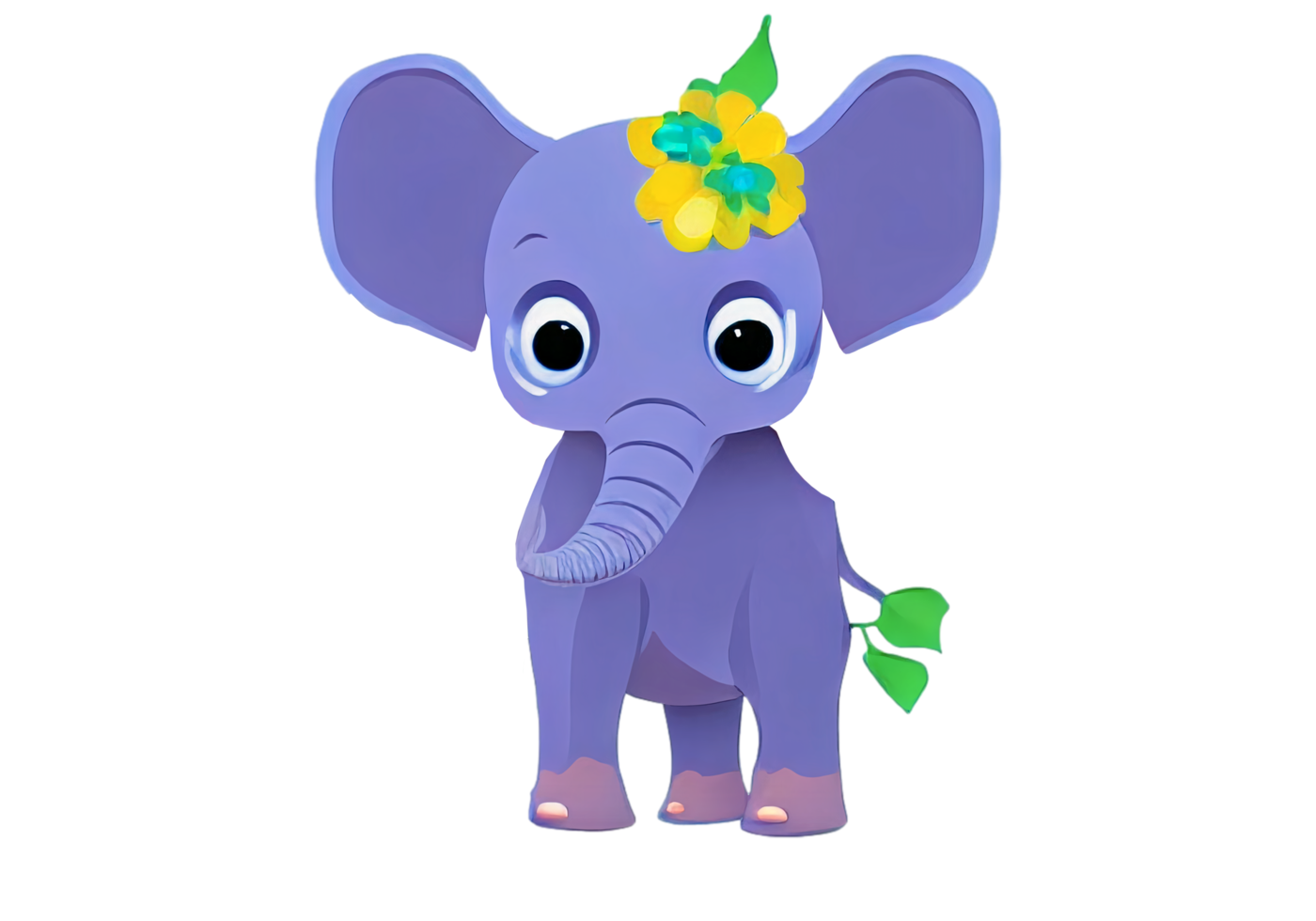 cartone animato carino elefante png