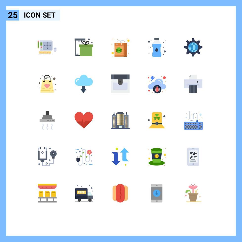 25 Creative Icons Modern Signs and Symbols of plastic container bottle eid shopping saint Editable Vector Design Elements
