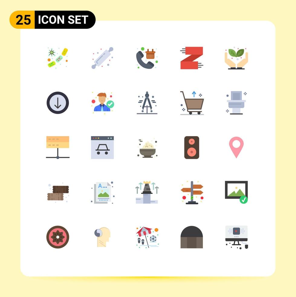 paquete de iconos vectoriales de stock de 25 signos y símbolos de línea para calzado, ropa, pan, rodillo, accesorios, comprobación, elementos de diseño vectorial editables vector