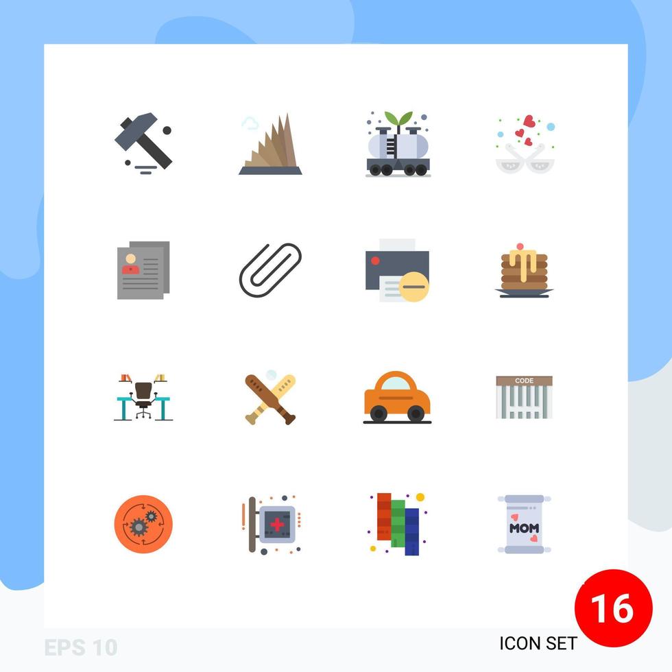 paquete de iconos de vector de stock de 16 signos y símbolos de línea para besar el tanque de aves de energía de pato paquete editable de elementos creativos de diseño de vectores