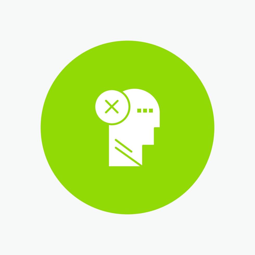 Brain Failure Head Human Mark Mind Thinking vector