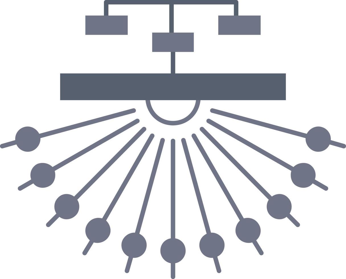 optimization site site structure Web Flat Color Icon Vector