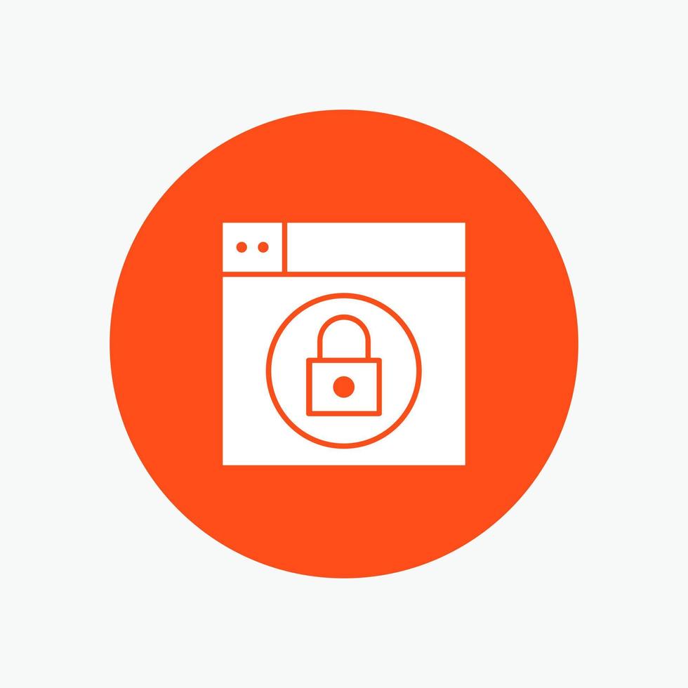 Web Design Lock vector