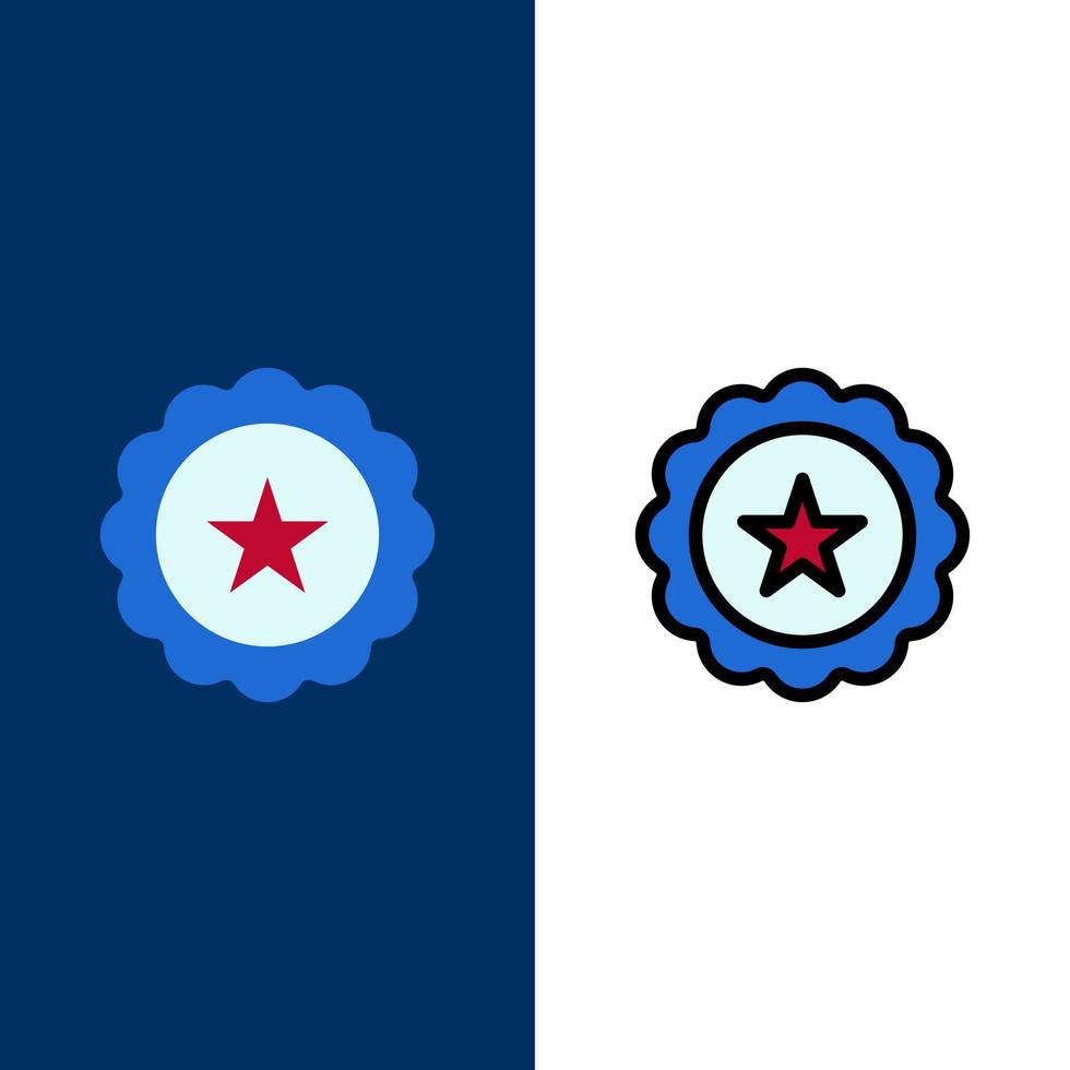 bebida de vidrio signo usa iconos planos y llenos de línea conjunto de iconos vector fondo azul