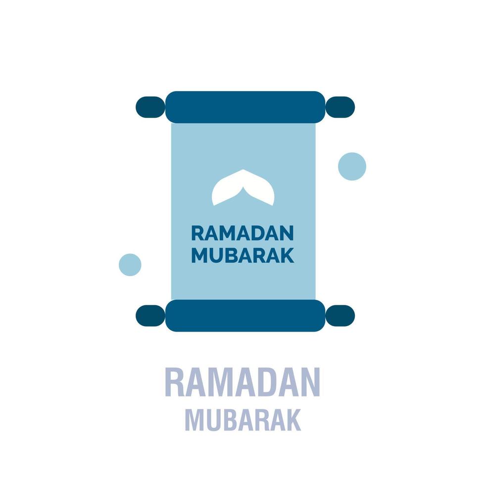Ramadan icons Muslim islam prayer and ramadan kareem thin line icons set Modern flat style symbols isolated on white for infographics or web use vector