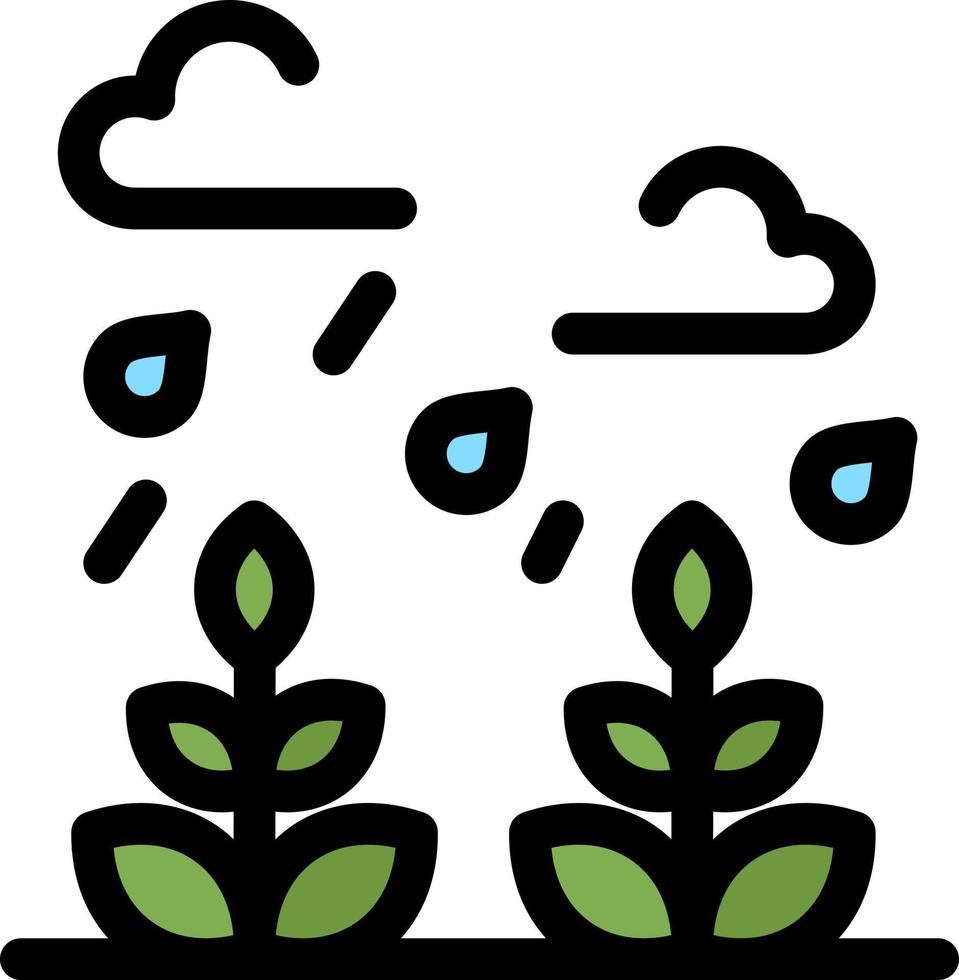 medio ambiente crecimiento hoja vida color plano icono vector icono banner plantilla