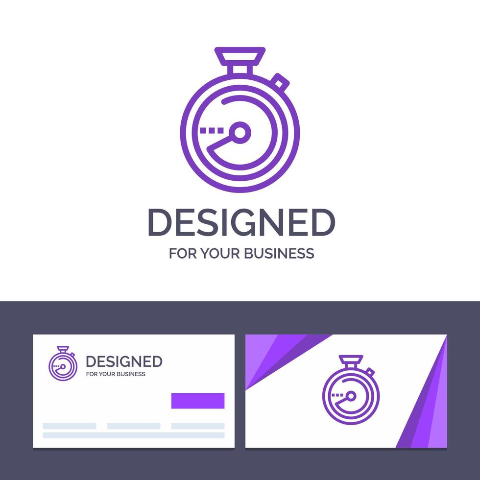 Creative Business Card and Logo template Browse Compass Navigation Location Vector Illustration