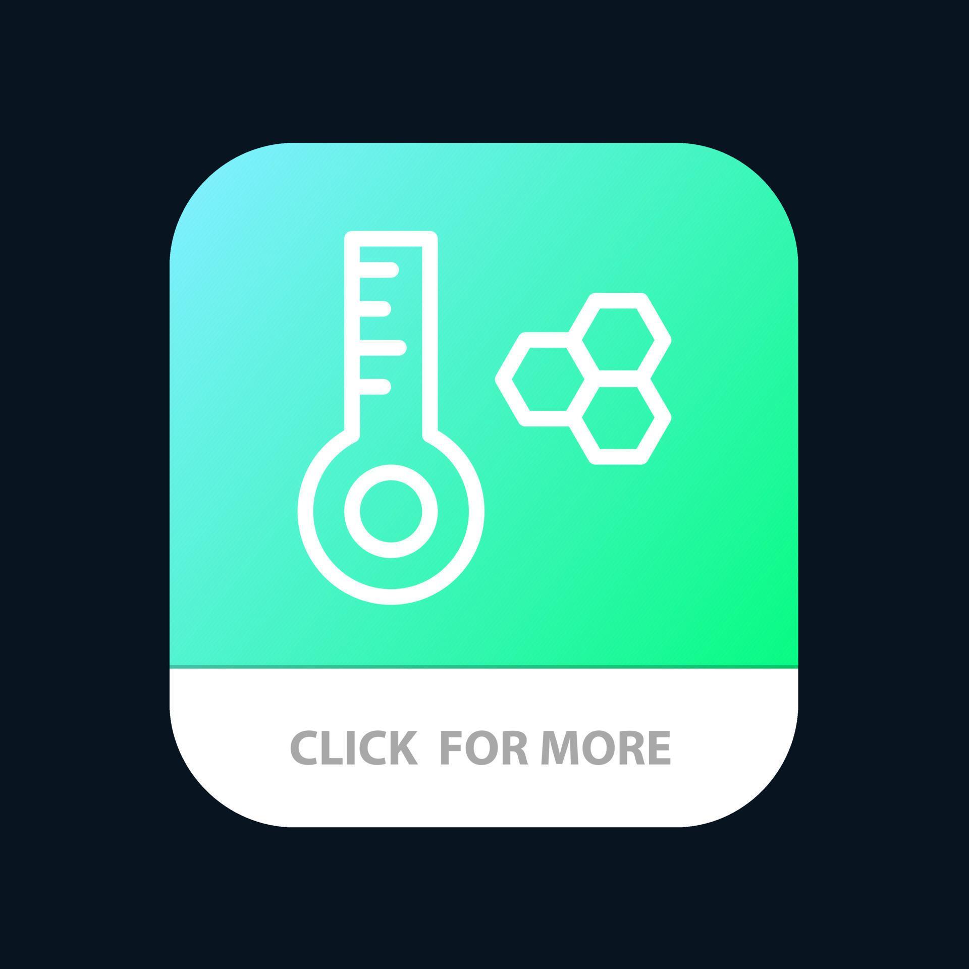 Temperature Temperature Meter Thermometer Mobile App Button Android and