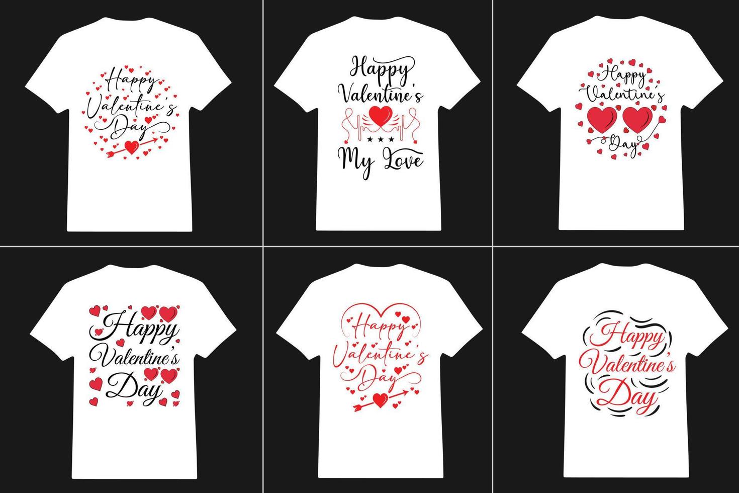 Valentine's day t-shirt bundle design, valentine Vector design for poster, badge, emblem, art, element, isolated, Typography valentine concept for shirt, lavel, icon, card