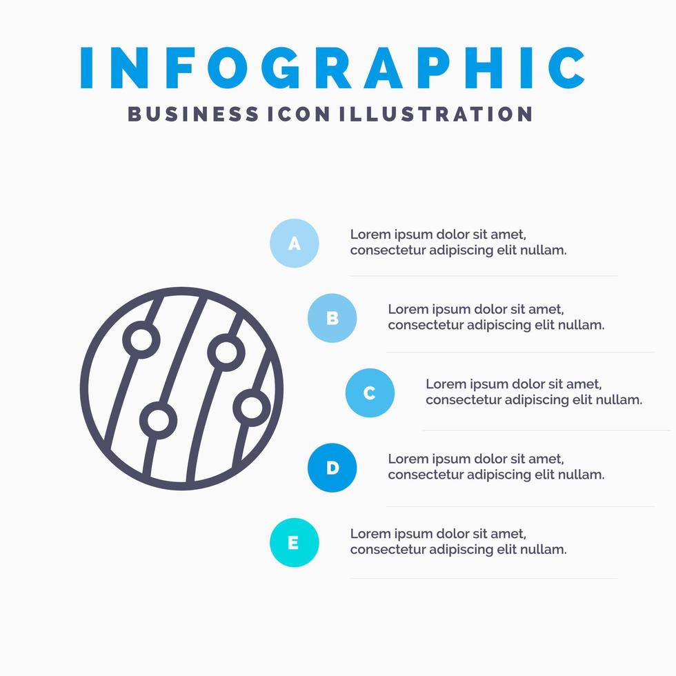 Dandruff Hair Dandruff Scalp Dandruff Scalp Disease Seborrhea Dermatitis Line icon with 5 steps presentation infographics Background vector