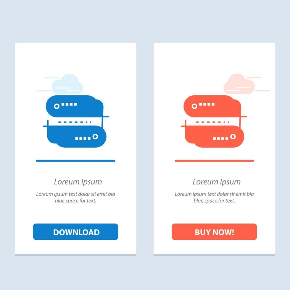 Block chain Technology Address Network Payment  Blue and Red Download and Buy Now web Widget Card Template vector