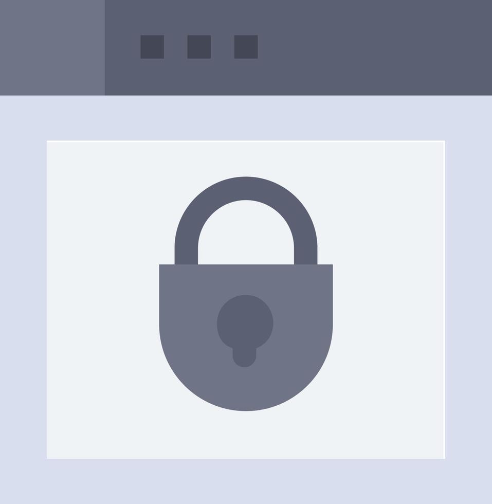 escudo de contraseña de internet seguridad web icono de color plano icono de vector plantilla de banner