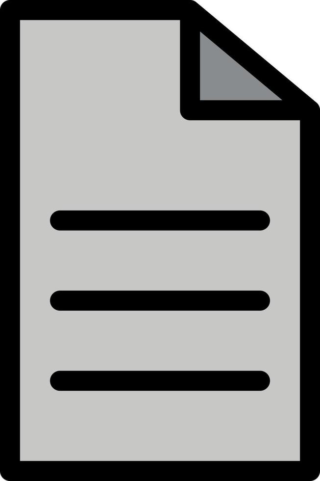 interfaz de usuario de datos de archivo plantilla de banner de icono de vector de icono de color plano