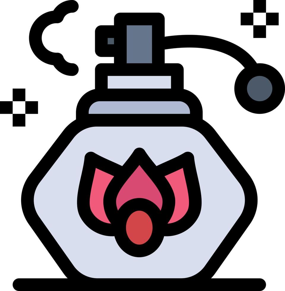 Cleaning Spray Clean  Flat Color Icon Vector icon banner Template