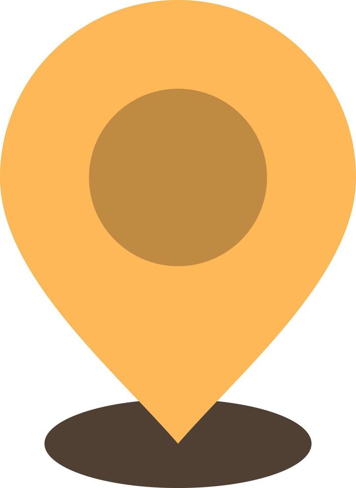 Location Map Mark Marker Pin Place Point Pointer  Flat Color Icon Vector icon banner Template