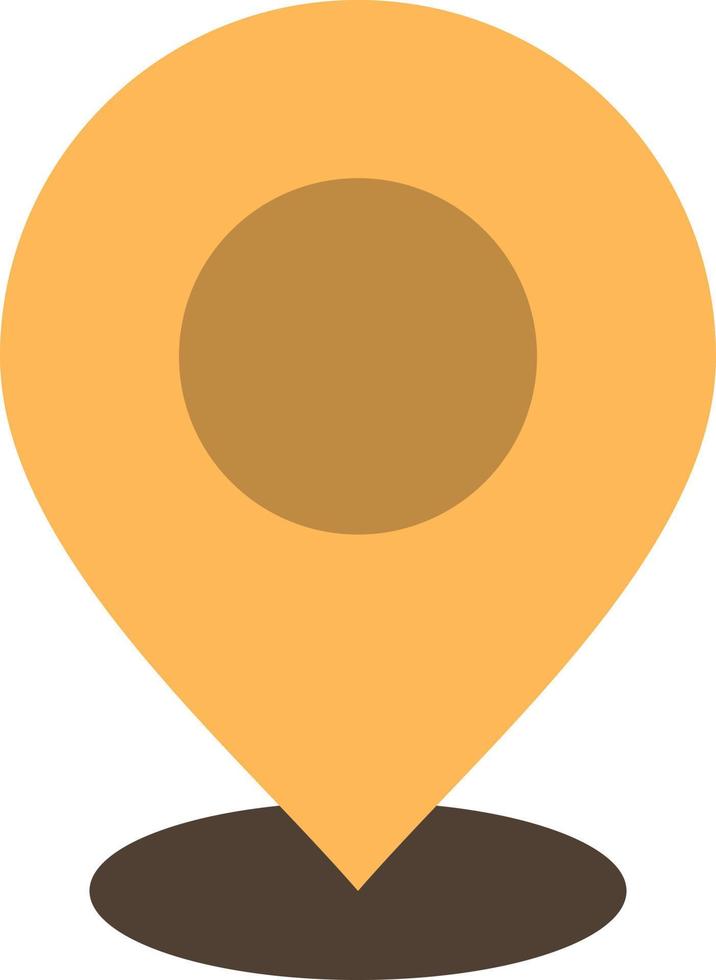 Location Map Mark Marker Pin Place Point Pointer  Flat Color Icon Vector icon banner Template