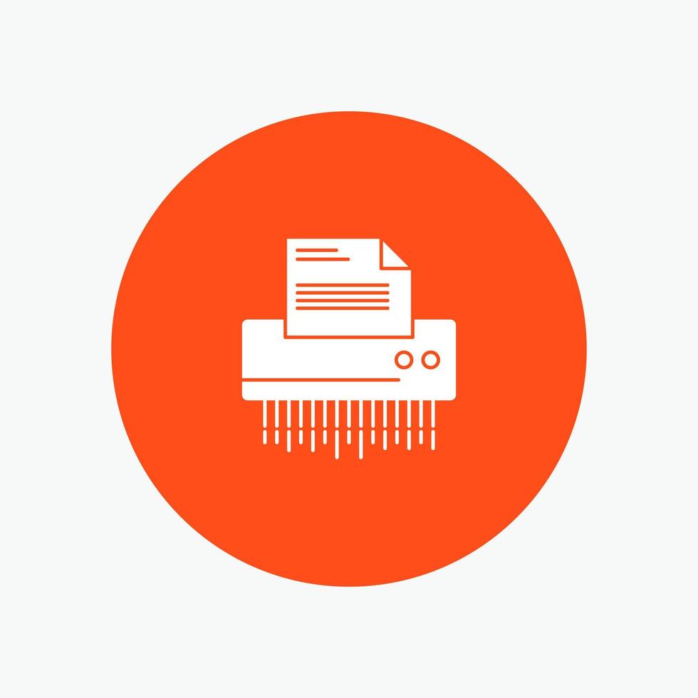 Shredder Confidential Data File Information Office Paper vector