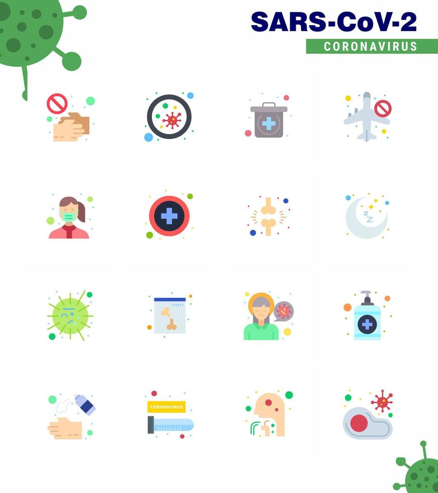 25 conjunto de iconos de emergencia de coronavirus diseño azul como no permitir gérmenes de viaje kit de infrarrojos coronavirus viral 2019nov elementos de diseño de vectores de enfermedades