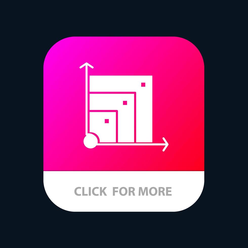 Scalable System Scalable System Science Mobile App Button Android and IOS Glyph Version vector