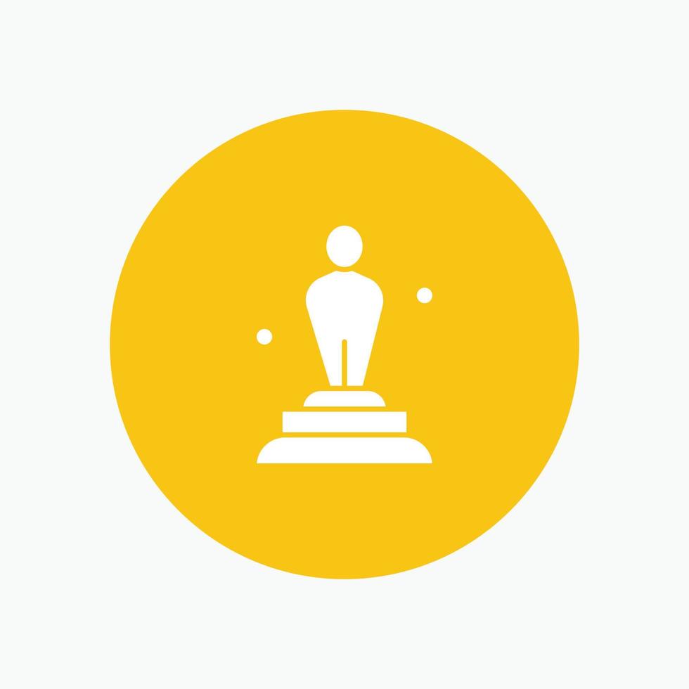 Academy Award Oscar Statue Trophy vector