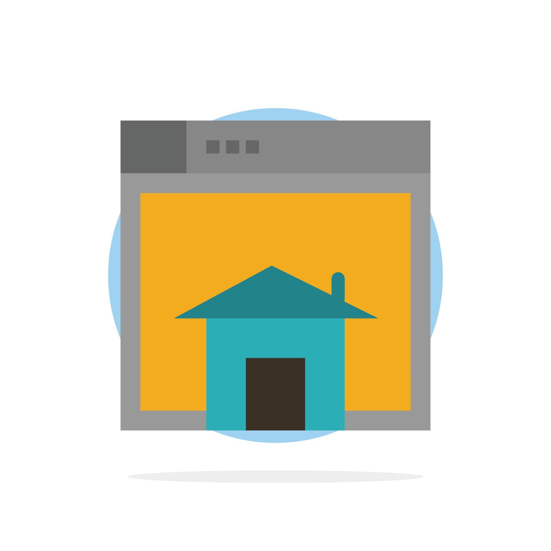 Home Sell Web Layout Page Website Abstract Circle Background Flat color