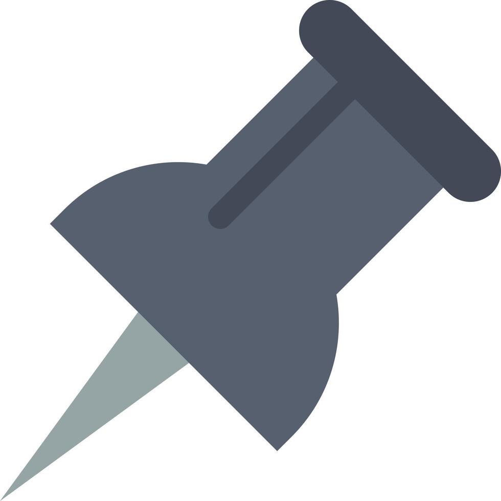 Marker Pin  Flat Color Icon Vector icon banner Template