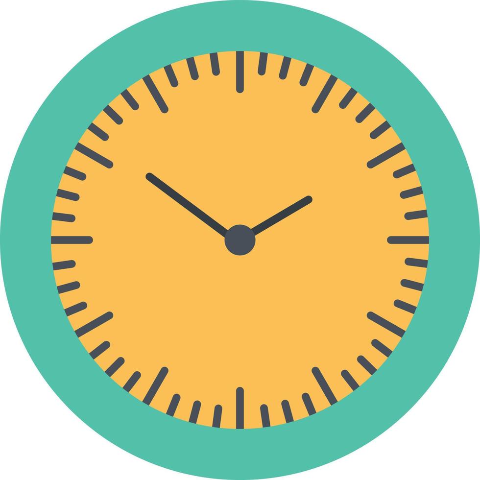 tiempo reloj minutos temporizador color plano icono vector icono banner plantilla