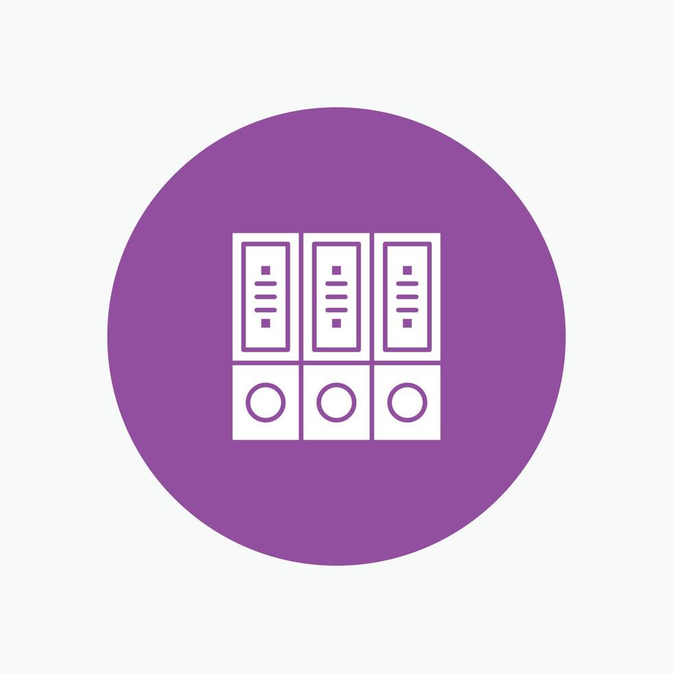 Files Archive Data Database Documents Folders vector