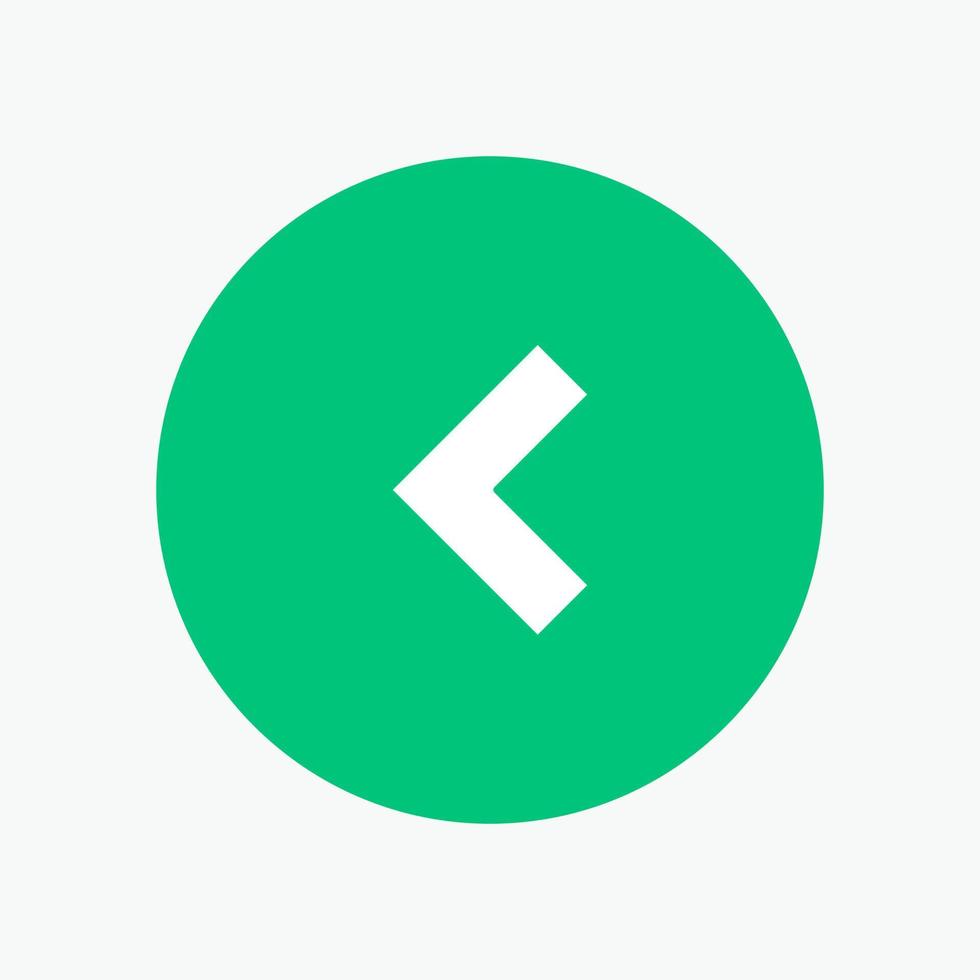 Arrow Back Left vector