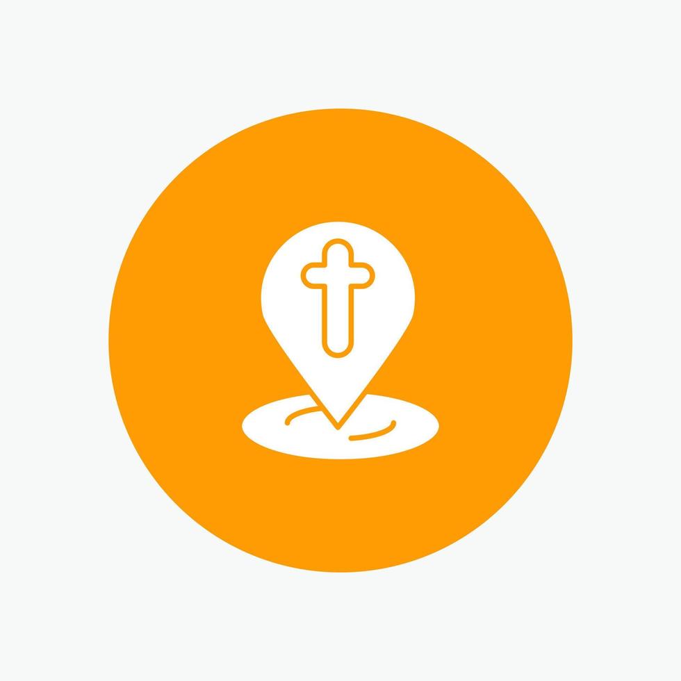 Location Map Easter Pin vector