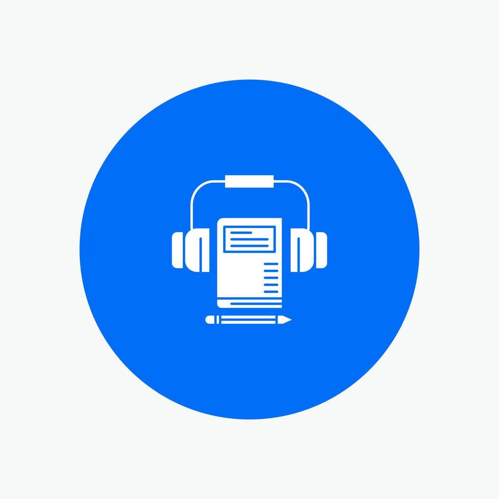 Music Audio Headphone Book vector